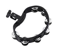 Meinl HTMT2BK Headliner Series Mountable ABS Tambourine, Black (NEW)
