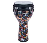 Meinl Percussion Jumbo Djembe Instrument - Medium-Large Hand Drum - With Synthetic Head - Diameter 10 Inches - Plastic, Multicolored (JD10DA)