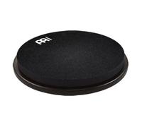 Meinl Cymbals 12" Marshmallow Drum Practice Pad for Ultra-Quiet Sticking, Medium Rebound - Black - Mountable on Cymbal Stands (MMP12BK)