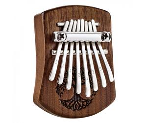 Meinl Mini Kalimba 8 notes tree of life black walnut