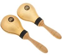 Meinl Percussion Rawhide Maracas Shaker - 2 Jumbo Musical Instruments with Warm Sound - Rawhide, Wood (MSM3)