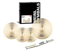 Meinl P-HCS141620 Exercise Pool Set Quiet Drum Cymbals + Keepdrum Drumsticks