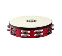 Meinl Percussion 2 Row Touring Tambourine Steel Jingles TAH2BKRTF