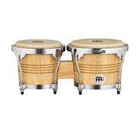 Meinl Percussion 6 3/4" & 8" Wood Bongos Natural High Gloss