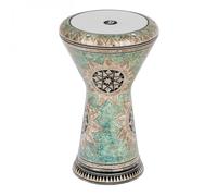 Meinl Percussion 9" Doumbek White Pearl Mosaik Queen
