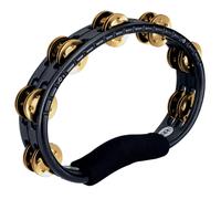 Meinl Percussion ABS Hand Held Tambourine Brass Jingles TMT1B Black