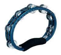 Meinl Percussion ABS Hand Tambourine Aluminium Jingles TMT1AB Blue