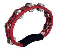 Meinl Percussion ABS Steel Jingle Hand Held Tambourine TMT1R Red
