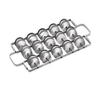 Meinl Percussion Aluminium Rocar Instrument - Large Samba Jingle Instrument - Aluminum, Silver (RC2-L)