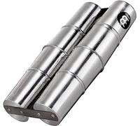 Meinl Percussion Aluminium Samba Shaker - Large Musical Instrument With Warm Sound - Double - Aluminium, Silver (SSH2-L)