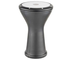 Meinl Percussion Aluminum Bass Doumbek - Large Handdrum - Synthetic Head - Diameter 10 Inches - Aluminum, Black (HE-3200)