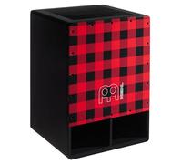 Meinl Percussion Amazon exclusive - Bass Series Subwoofer Cajon, Lumber Jack Design, Black MDF Body (JBSUBLJ)