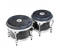 Meinl Percussion Artist Series Bongo Diego Galé Remo Calfskin Heads 7" & 8 1/2" Midnight Star