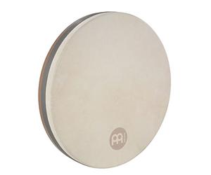 Meinl Percussion Bendir Drum Instrument - Medium-Large Hand Drum with Strings and Synthetic Skin - 16 Inches - Tunable - Siam Oak, Brown (FD16BE-TF)