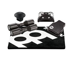 Meinl Percussion Cajon Perc Pack - 5-Piece Accessory Instrument Set for Cajons - Various Materials, Black (PP-2)