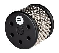 Meinl Percussion Cajon Turbo Cabasa - Small Cabasa Accessory for Cajon Instruments - With Hook and Loop Fastener - Steel, Black (CCAB-S)