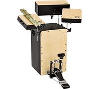 Meinl Percussion Cocktail Cajon Kit - Cajon Set including Pickup Snare Cajon - With Accessories - Various Materials, Multicolored (PBASSCAJ-KIT)