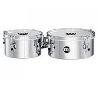 Meinl Percussion Drummer Series Timbales - 2 Drums with 8 and 10 Inches - With Mount - Steel, Chrome-Plated (MIT810CH)