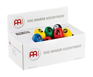 Meinl Percussion Egg Shaker Box - 60 Egg Shaker in a set with clear, soft Sound - Musical Instrument - Plastic, Multicolor (ES-BOX)