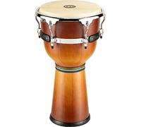 Meinl Percussion Floatune Djembe Instrument - Large Handdrum - With Goat Head - Diameter 12 Inches - Siam Oak, Multicoloured / Matte (DJW3GAB-M)