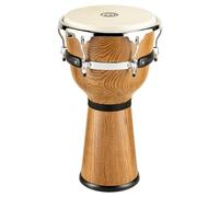 Meinl Percussion Floatune Series Djembe - Large Handdrum - With Goat Head - Diameter 12 Inches - Ash, Multicoloured / Matte (DJW3ZFA-M)