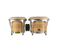 Meinl Percussion Free Ride Designer 6 3/4" & 8" Wood Bongos Natural