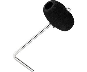 Meinl Percussion Hammer Head Beater - L-Shaped Soft Foam Beater for Foot Pedals - Hammer-Head-Shape - Foam Rubber, Black (BBB3)