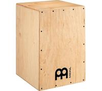 Meinl Percussion Headliner Cajon Instrument - Compact Drum Box with Snare and Bass Sound - Playing Surface Baltic Birch (HCAJ100NT)