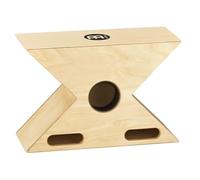 Meinl Percussion Hybrid Slaptop Cajon - Back-friendly X-design with 3 Forward Facing Sound Ports - Playing Surface Baltic Birch (HTOPCAJ3NT)