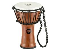 Meinl Percussion JRD Djembe Instrument - Very Small Handdrum - Travel Instrument - Diameter 7 Inches - Plastic, Brown (JRD-TA)