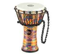 Meinl Percussion JRD Djembe Instrument - Very Small Handdrum - Travel Instrument - Diameter 7 Inches - Plastic, Multicoloured (JRD-KQ)