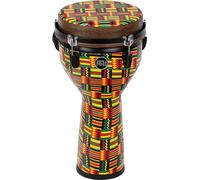 Meinl Percussion Jumbo Djembe Instrument - Medium-Large Hand Drum - With Synthetic Head - Diameter 10 Inches - Plastic, Multicolored (JD10SI-DH)