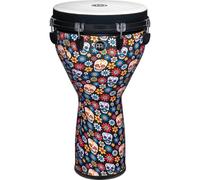 Meinl Percussion Jumbo Djembe Instrument - Very Large Handdrum - Mechanical Tuning System - Diameter 14 Inches - Plastic, Multicoloured (JD14DA-DH)