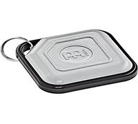 Meinl Percussion Keychain Shaker Gadget - Mini Musical Instrument with Keyring - ABS plastic, Gray (KRS-GR)