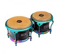 Meinl Percussion Marathon Spectrum Series Bongo 7" Macho & 8 1/2" Hembra Phantom Black