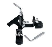 Meinl Percussion Pedal Mount Holder - Pedal Mount for Cowbells, Blocks, and Tambourines - Adjustable Height - Steel, Black (PM-1)