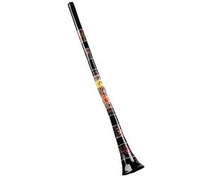 Meinl Percussion Pro Fiberglas Didgeridoo - 57 inches / 145 cm large Didgeridoo - D Tuning - Fiberglass, Multicolored (PROFDDG1-BK)
