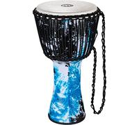 Meinl Percussion Rope Travel Djembe - Large Handdrum - With Nylon Ropes - Diameter 12 Inches - Plastic, Multicoloured (PADJ8-L-F)