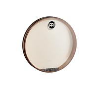 Meinl Percussion Sea Drum Instrument - Large Hand Drum with Steel Balls and Goat Skin - Diameter 18 Inches - Siam Oak, Brown (FD18SD-TF)