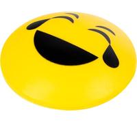 Meinl Percussion Shaker Face Instrument - Flat, curved shaker - Musical Instrument - Gift idea - ABS Plastic, Yellow (FACE-L)