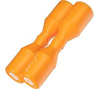 Meinl Percussion Shaker Luis Conte - Medium Live - Artist Series Double Shaker - 17 cm Length - Plastic, Creamsicle (SH4CS)