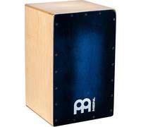 Meinl Percussion Snarecraft Cajon Instrument - Big Drum Box with 2 Snare Wires - Baltic Birch, Natural/Blue (SC100BLB)