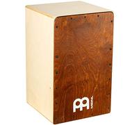 Meinl Percussion Snarecraft Cajon Instrument - Big Drum Box with 2 Snare Wires - Playing Surface Almond Birch (SC100AB)