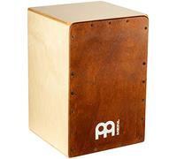 Meinl Percussion Snarecraft Cajon Instrument - Compact Drum Box with 2 Snare Wires - Playing Surface Almond Birch (SC80AB)