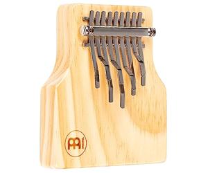 Meinl Percussion Solid Series Kalimba - Medium-Large Thumb Piano - Tuning A C C A A F E E B - Pine / Steel, Natural / Chrome (KA9-M)