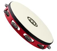 Meinl Percussion Touring Tambourine Steel Jingles TAH1BKRTF