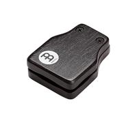 Meinl Percussion Wood Castanet Instrument - Castanet with Velcro Fastener - Accessory for Instruments - Self-Adhesive - Siam Oak, Black (WC1-M)
