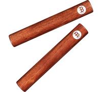Meinl Percussion Wood Claves Instrument - 1 Pair of Cylindrical Claves - Musical Instrument - Walnut, Natural (CL4IW)