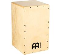 Meinl Percussion Woodcraft Cajon Instrument - Big Drum Box with Snare and deep Bass Sound - Playing Surface Baltic Birch (WC100B)
