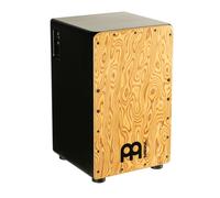 Meinl Percussion Pickup Woodcraft Cajon - Big Drum Box with Pickup, Snare, and Bass Sound - Playing Surface Makah-Burl (PWC100MB)